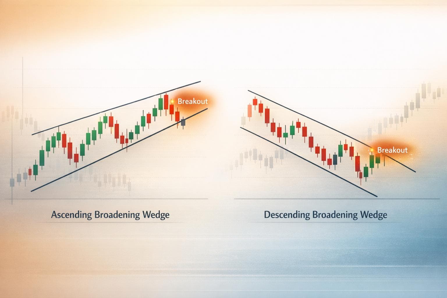 Broadening Wedge Pattern: How to Identify and Trade This Volatile Setup