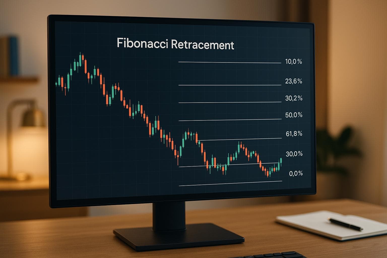 How to Use Fibonacci Retracements in Trading Charts