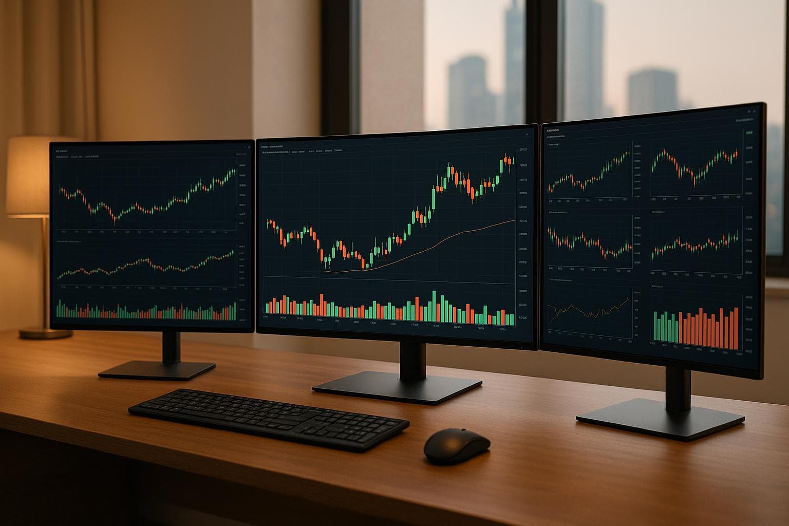 Optimal Monitor Resolutions for Multi-Monitor Trading