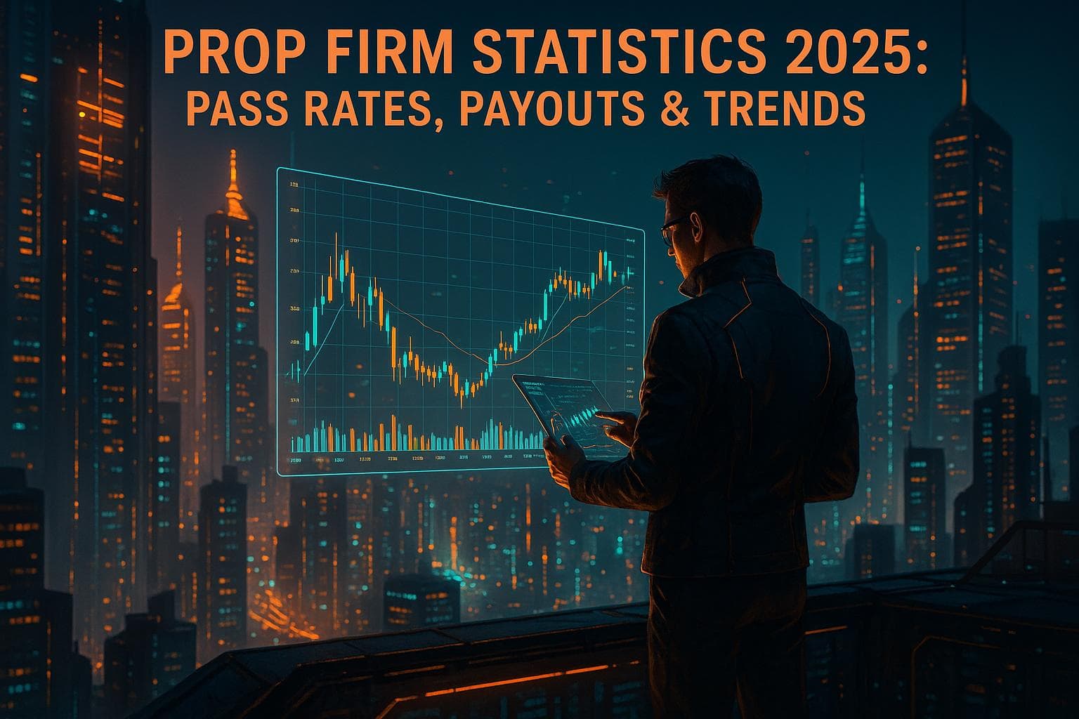 Prop Firm Statistics 2025: Pass Rates, Payouts & Trends