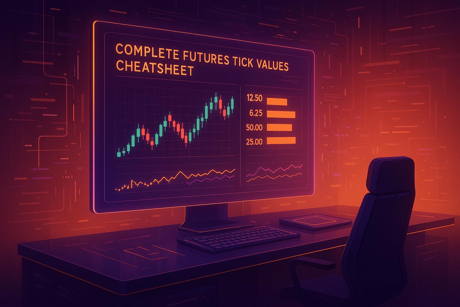Complete Futures Tick Values Cheatsheet for E-mini Trading