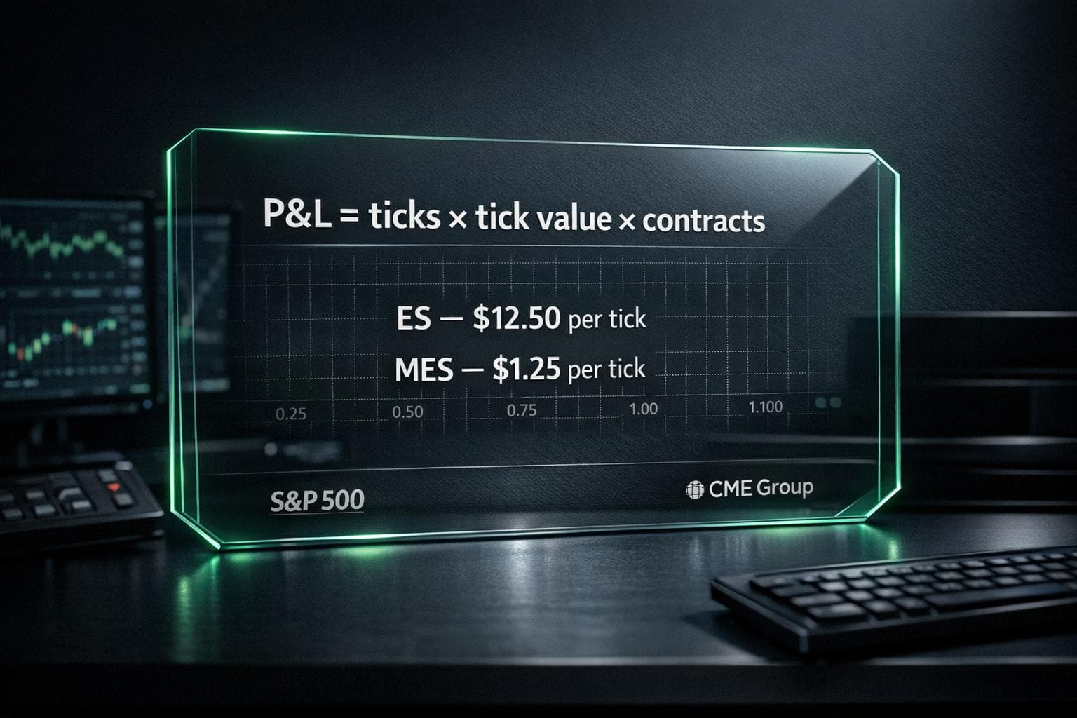 How to Calculate Profit and Loss in S&P 500 Futures (ES & MES) Using Tick Values