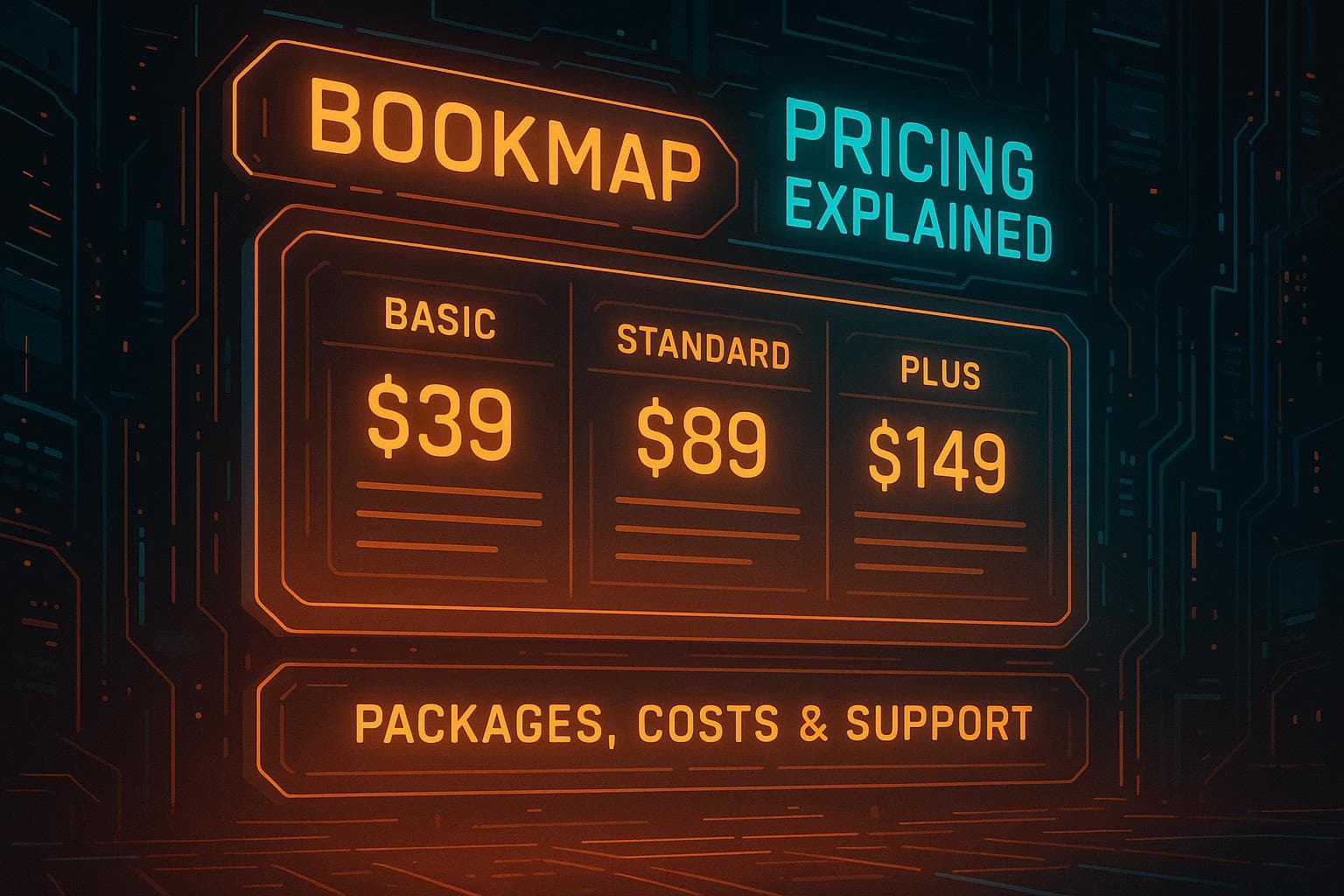 BookMap Pricing Explained: Packages, Costs & Support